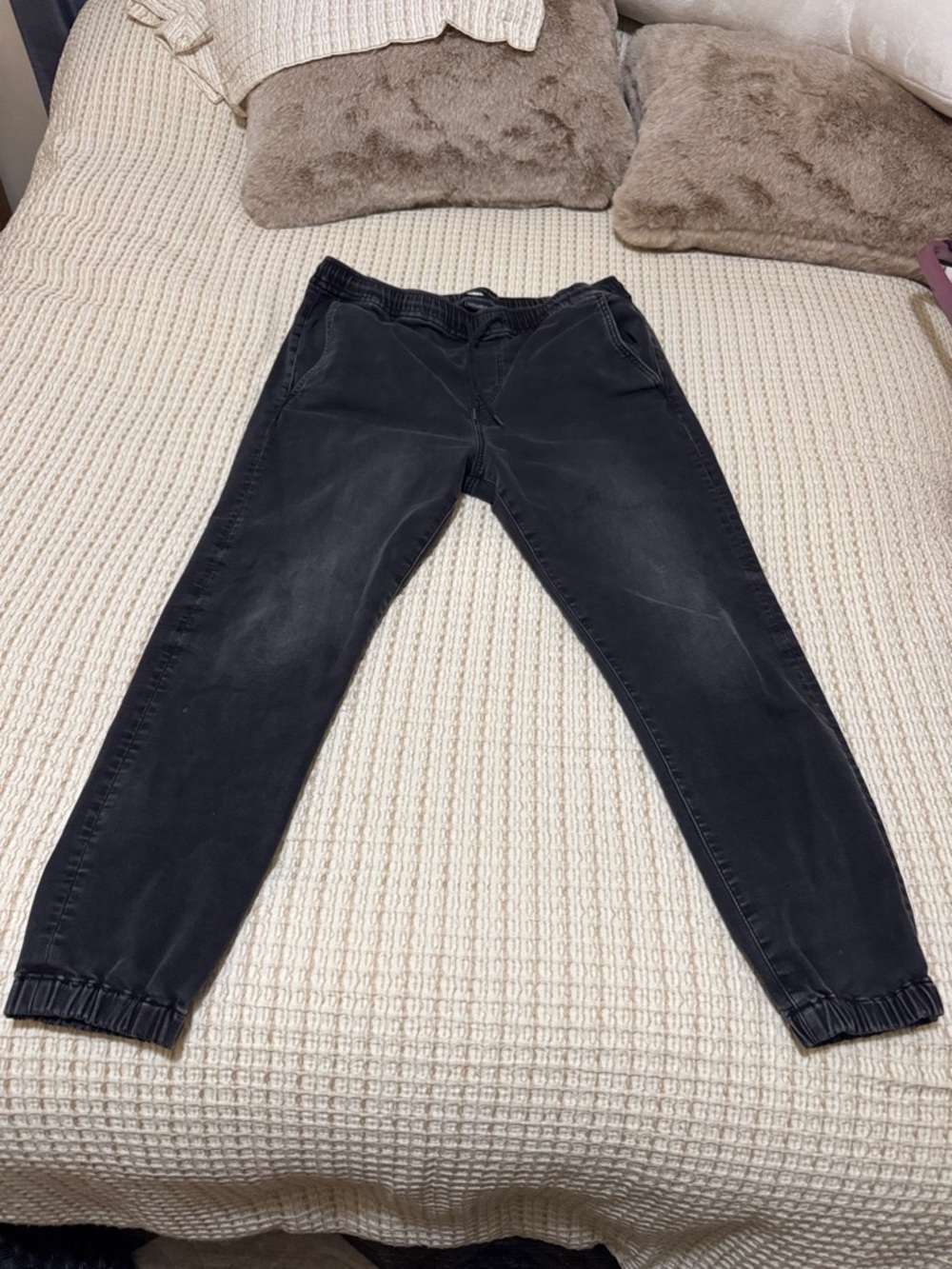 American Eagle Outfitters Black CozyAirFlex+ Jogger Pants